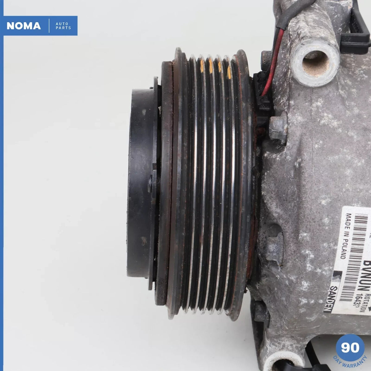 10-23 Jaguar X351 XJ LR4 Range Rover AC Air Conditioning Compressor Clutch OEM - photo 8