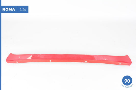 03-08 BMW Z4 E85 Rear Window Frame Cover Panel Bright Red 41217064703 OEM - photo 1