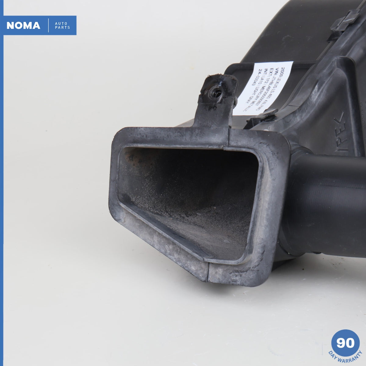 07-09 Lexus XF40 LS460 Front Left & Right Intake Cleaner Tube Pipe Duct Set OEM - photo 8