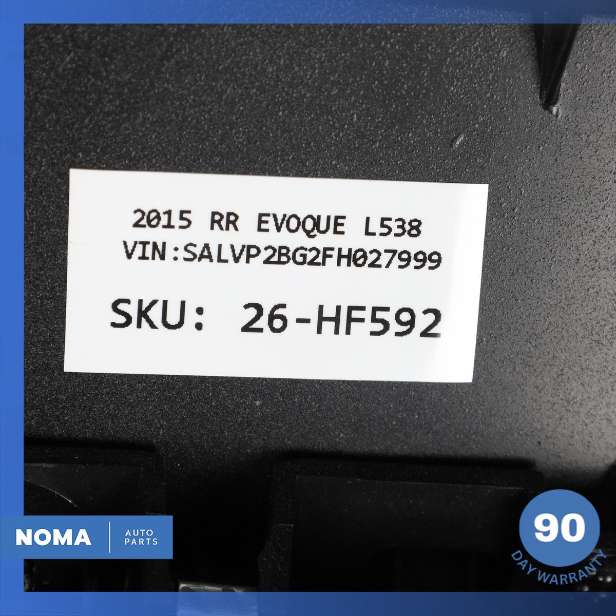 12-19 Range Rover Evoque L538 4DR Front Right Door Trim Panel Assembly Beige OEM - photo 17