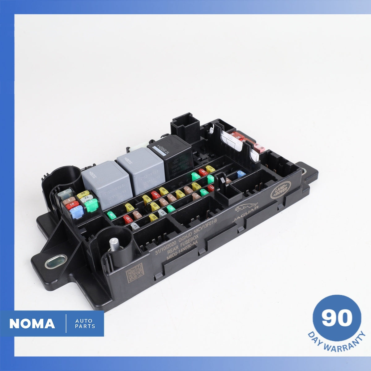 21-23 Range Rover Evoque L551 Rear Trunk Battery Fuse Relay Box Module OEM 58k - photo 2