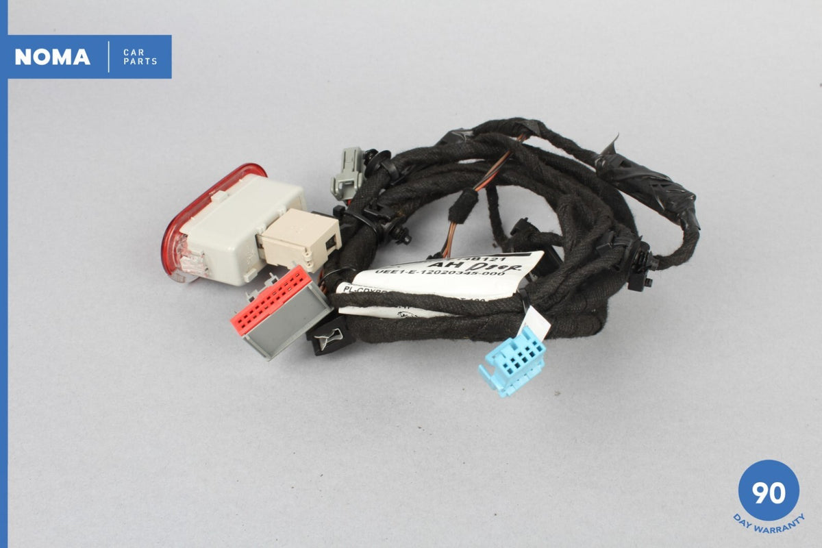 10-15 Jaguar XKR XK X150 Front Left Driver Side Door Wiring Harness w/ Lamp OEM - photo 5