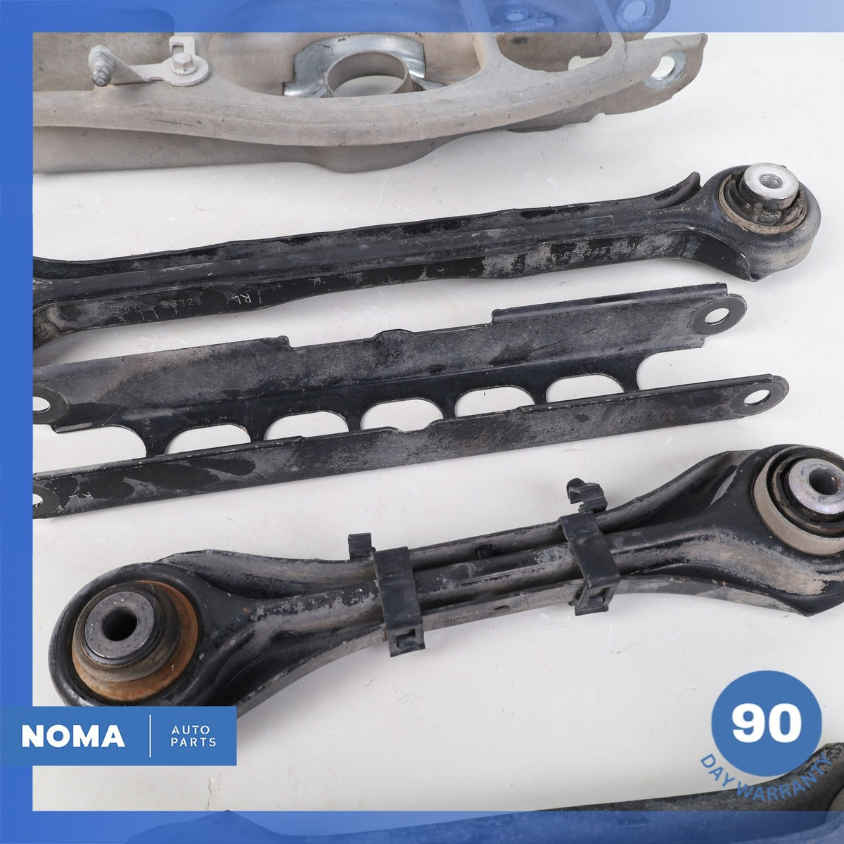 06-13 BMW E90 335i 128i Rear Left Side Suspension Control Arm Set OEM 75k - photo 16