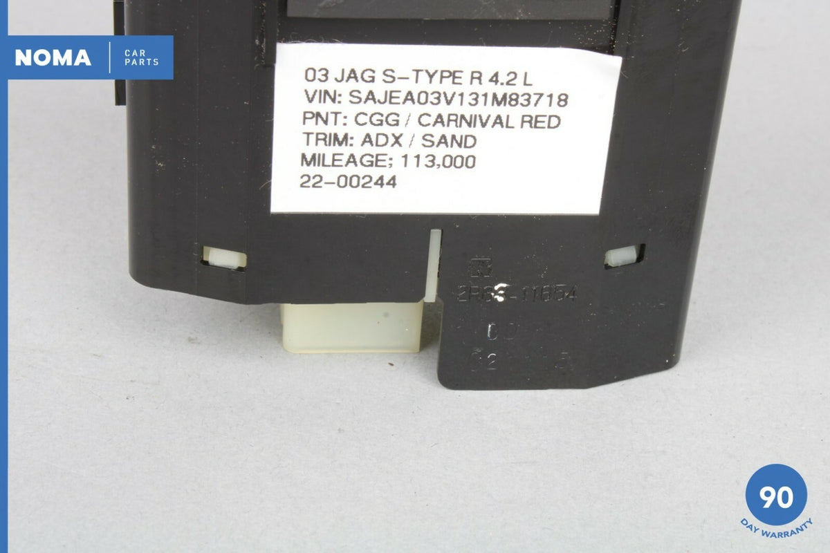 03-08 Jaguar S-Type R X202 Dash Dashboard Fog Light Dimmer Trip Reset Switch OEM - photo 7