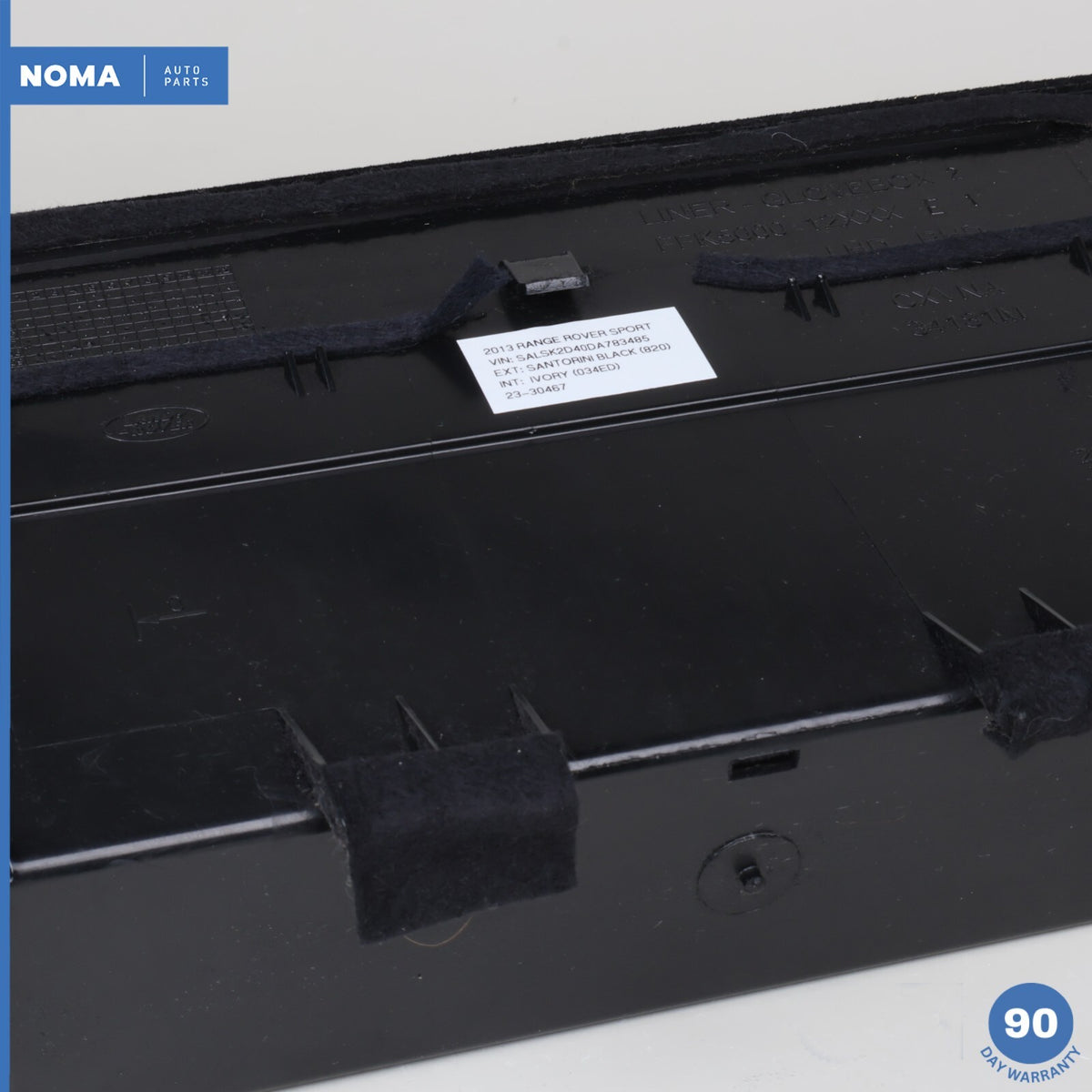 06-13 Range Rover Sport L320 Dashboard Upper Glove Box Storage Insert Panel OEM - photo 11