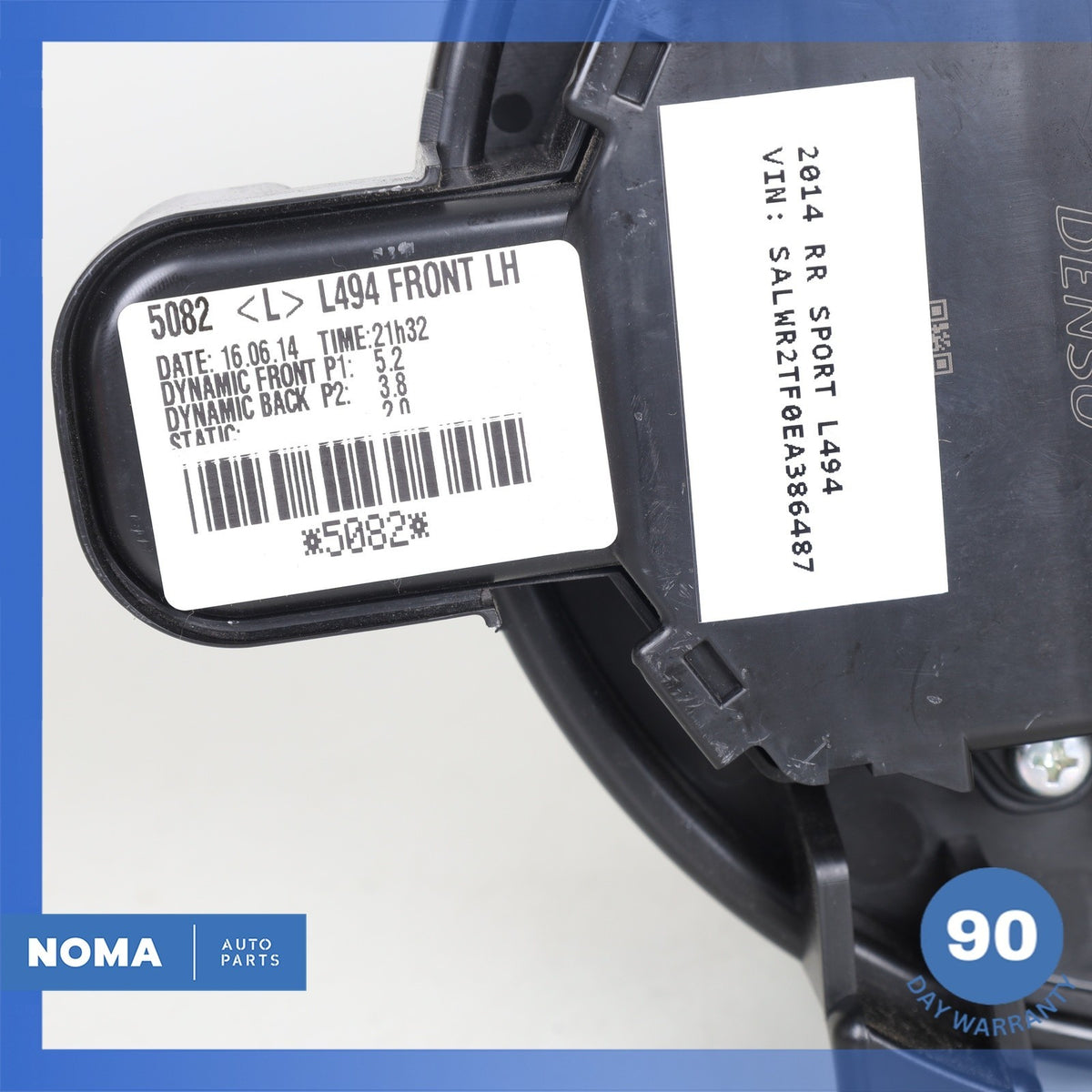 2014 LR Range Rover Sport L494 A/C Air Conditioning Heater Blower Motor OEM - photo 10