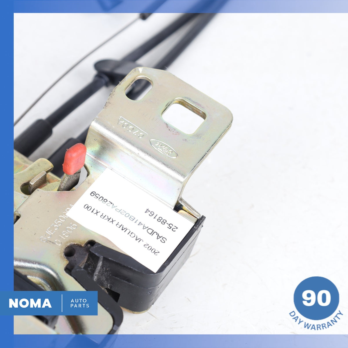 01-06 Jaguar X100 XKR XK8 Trunk Boot Latch Lock Mechanism w/ Cable GJE3500BB OEM - photo 11