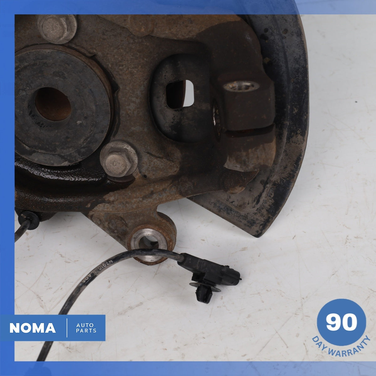 11-24 Infiniti Z62 QX80 RWD Front Left Spindle Knuckle Hub w/ Shield OEM 82k - photo 12