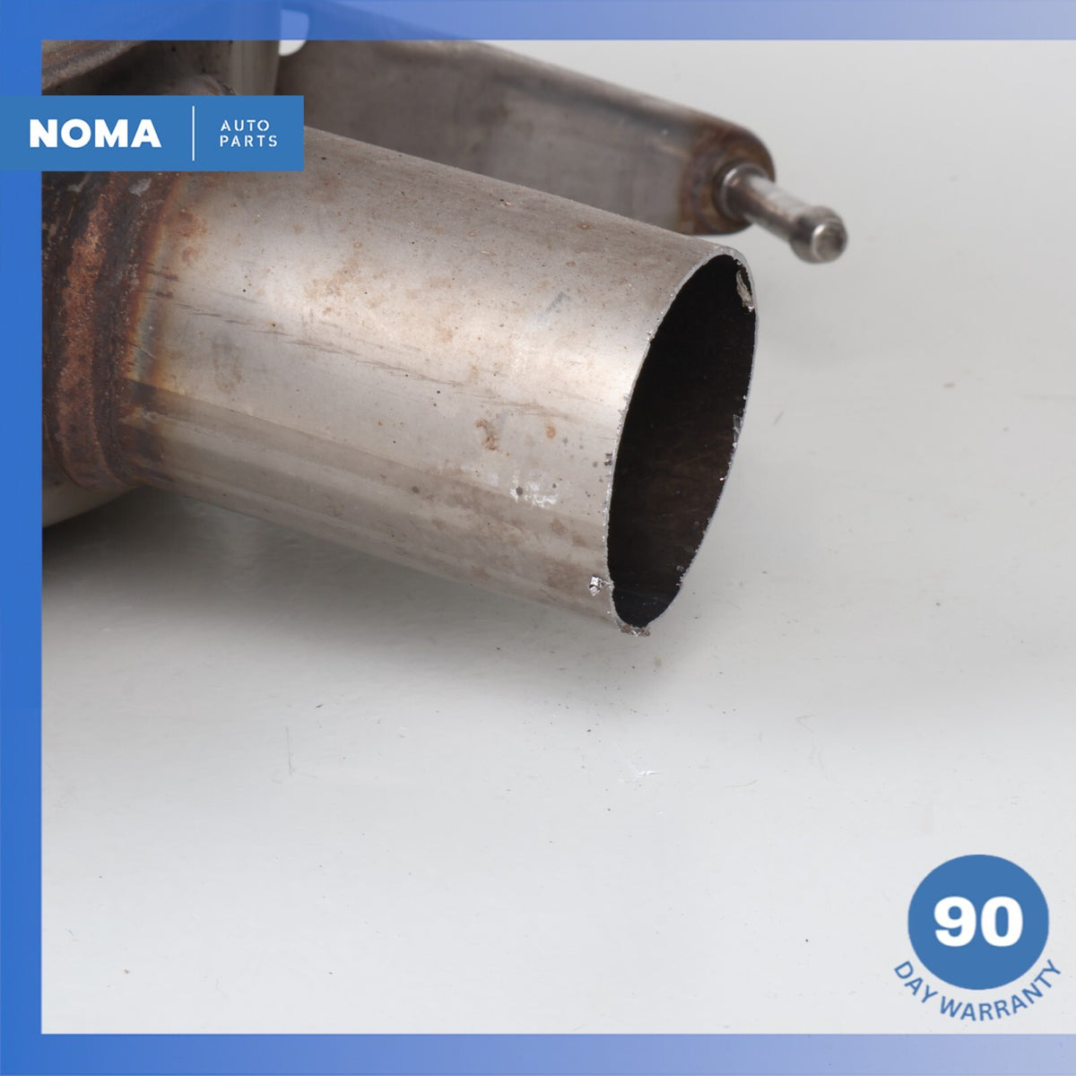 11-16 BMW F10 ActiveHybrid 5 535i Rear Left Side Exhaust Silencer Muffler OEM - photo 3
