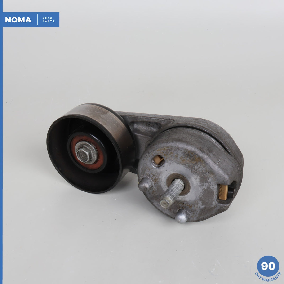 07-09 Jaguar XK X150 Engine Drive Belt Tensioner w/ Idler Pulley 4L8E6B209AB OEM - photo 1