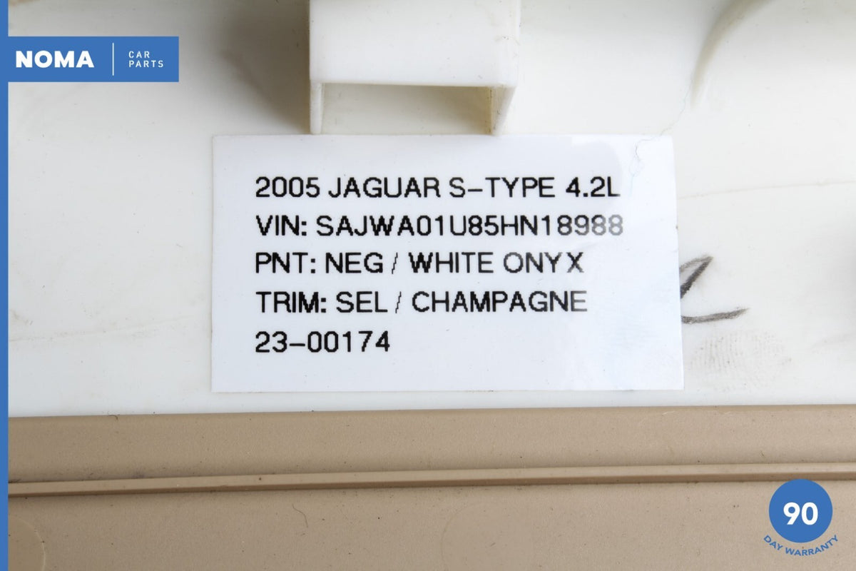 2005 Jaguar S-Type X204 Right Passenger Side B Pillar Upper Cover Trim SEL OEM - photo 20