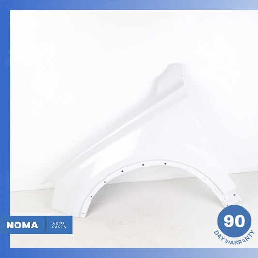 17-25 Audi 4M Q7 Front Left Fender Wing Cover Panel White OEM - photo 1