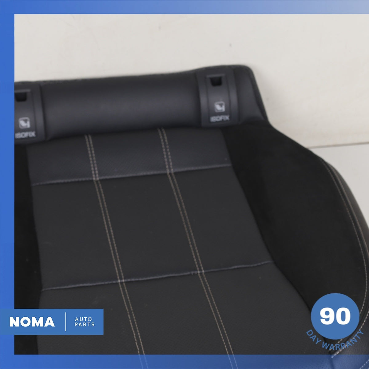 18-20 Range Rover L560 Velar Rear Lower Bottom Seat Cushion Black OEM - photo 3