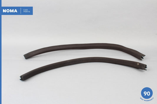 97-06 Jaguar XK8 X100 Front Rear Left Door Interior Window Molding Seal Set OEM - photo 1