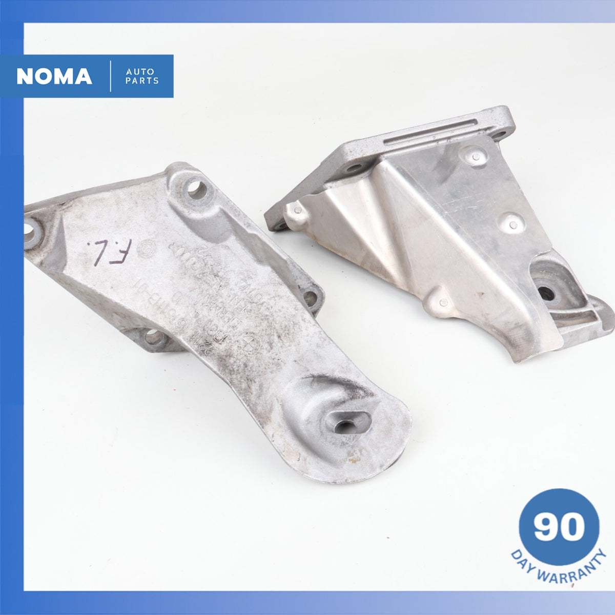 2008 BMW E64 650i Right & Left Engine Mount Bracket Support Set OEM - photo 13