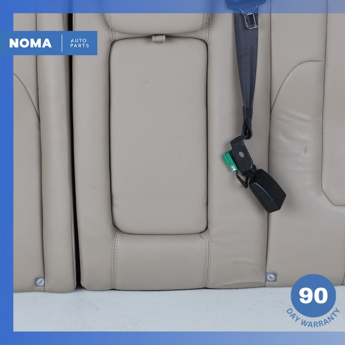 12-15 Range Rover Evoque L538 Rear Left & Right Upper Seat Cushion Set Beige OEM - photo 7
