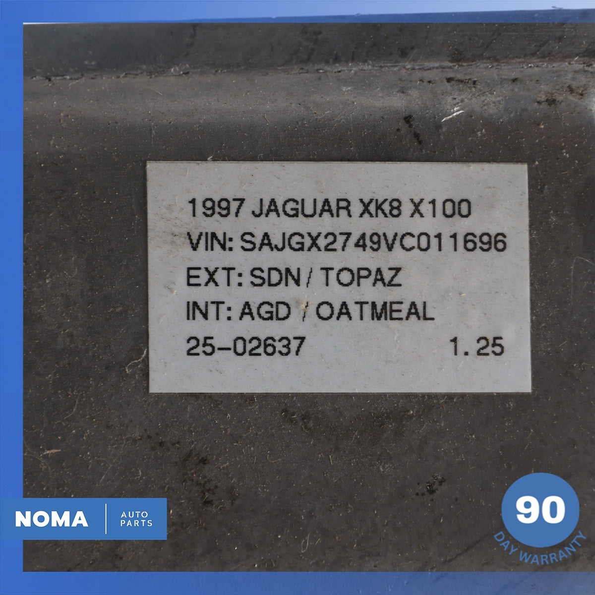 97-99 Jaguar X100 XK8 XJ8 4.0L N/A AJ26 Engine Timing Cover NCA2110AF OEM - photo 15