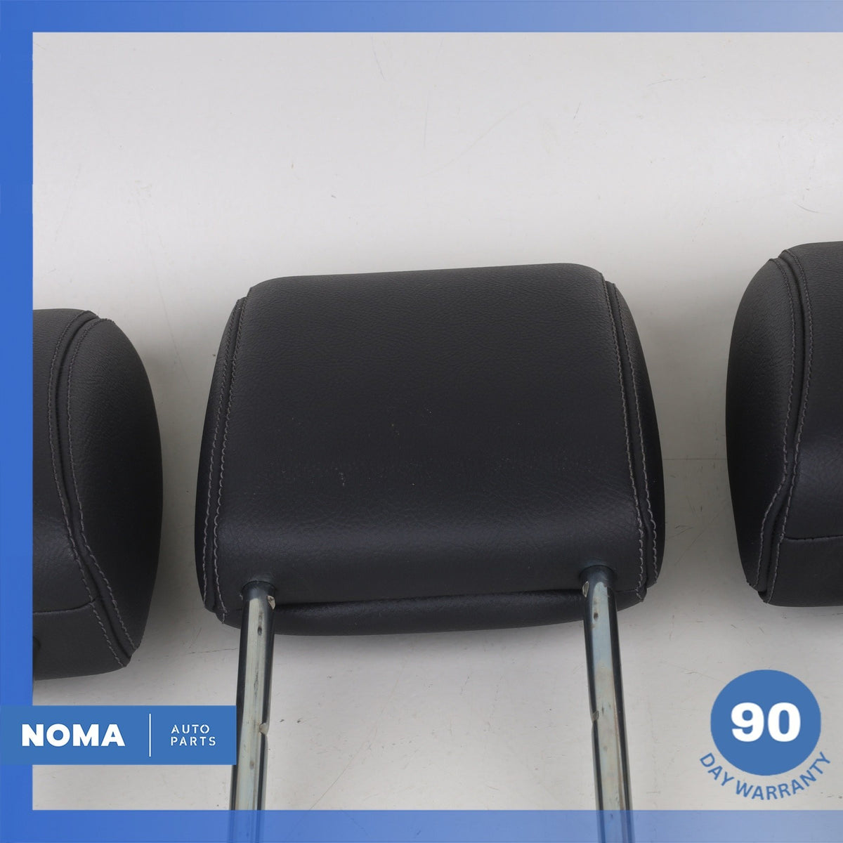 10-16 Land Rover L319 LR4 Rear Seat Headrest Head Rest Set of 3 Black OEM - photo 16