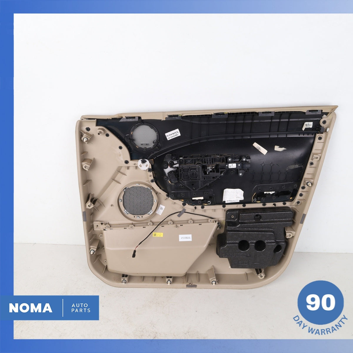 12-19 Range Rover Evoque L538 4DR Front Left Door Trim Panel Assembly Beige OEM - photo 14