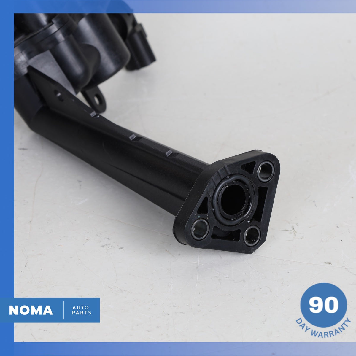 13-23 Jaguar X351 XJL Thermostat Housing Water Outlet Pipe DX2318N348AB OEM - photo 4