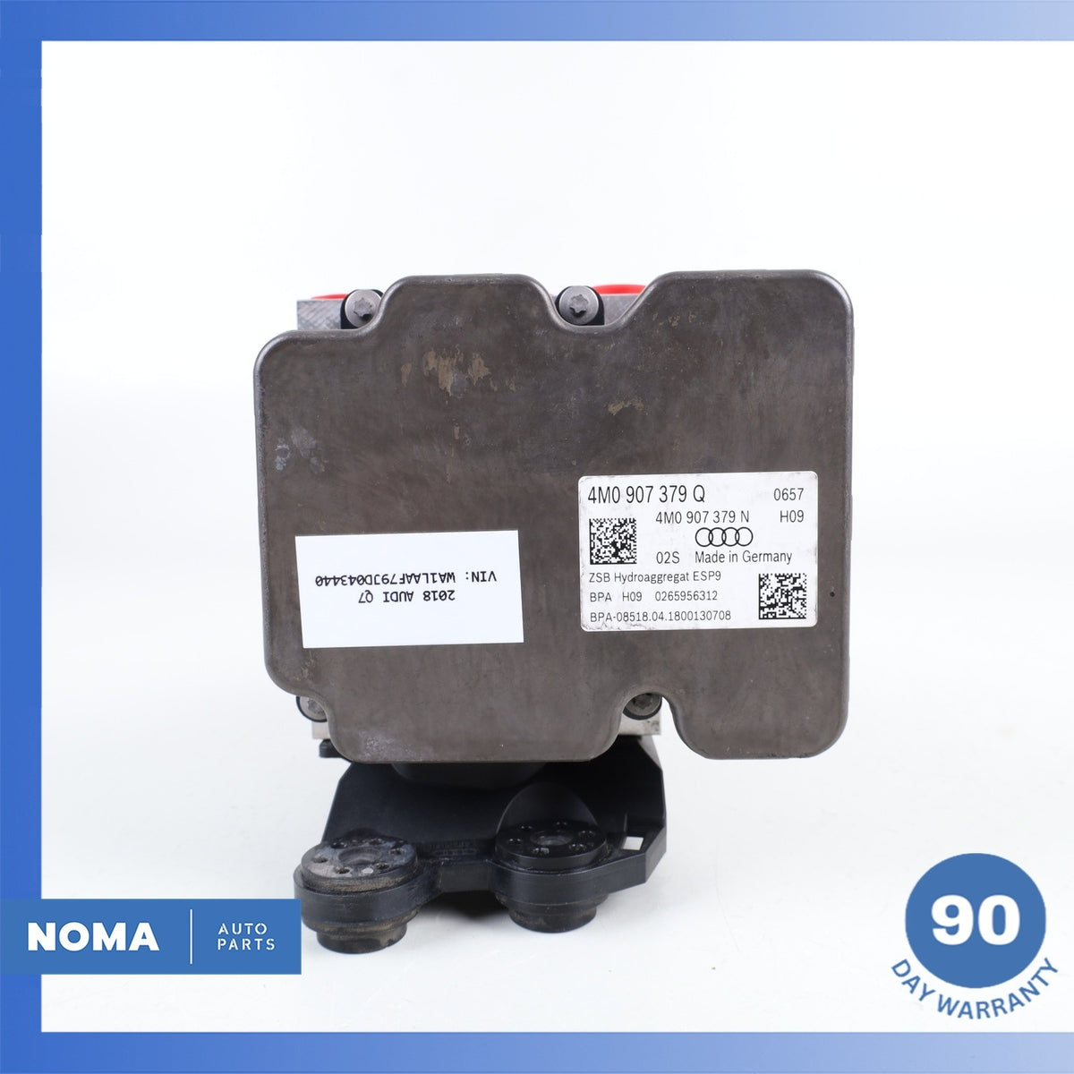 17-19 Audi 4M Q7 ABS Anti Lock Brake Pump Module 4M0907379Q OEM - photo 8