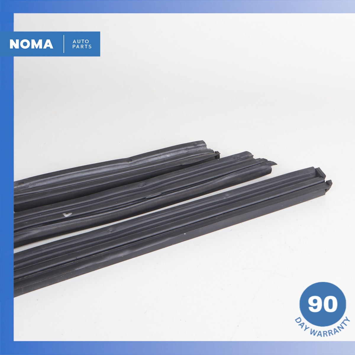 89-96 Jaguar XJS Convertible Top Roof Left Side Outside Molding Seal Set OEM - photo 6