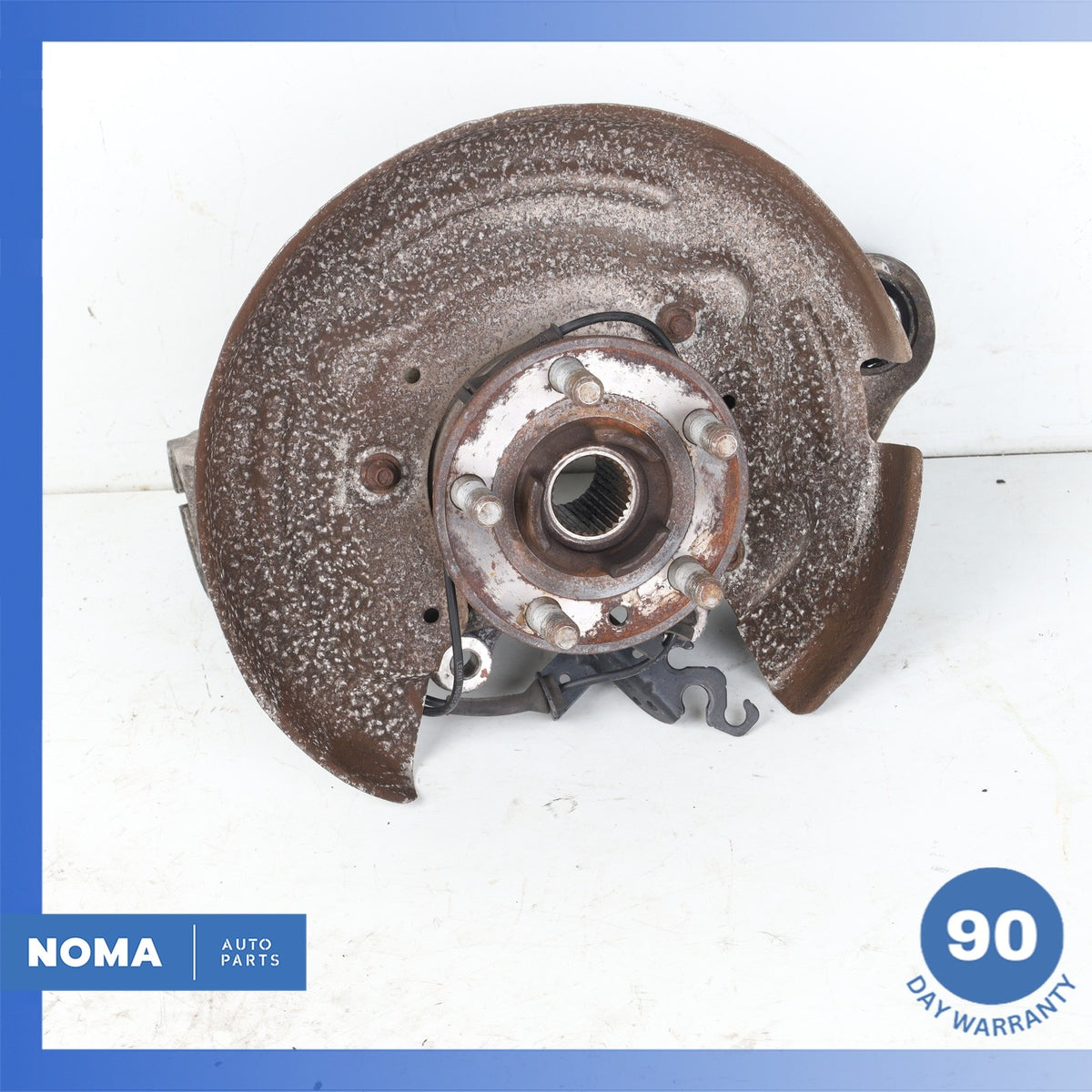 LR Range Rover Evoque L538 Rear Right Spindle Knuckle Hub w/ Shield OEM - photo 2