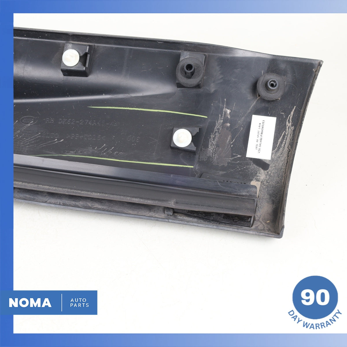 14-22 Range Rover Sport L494 Rear Right Passenger Side Door Lower Molding OEM - photo 7