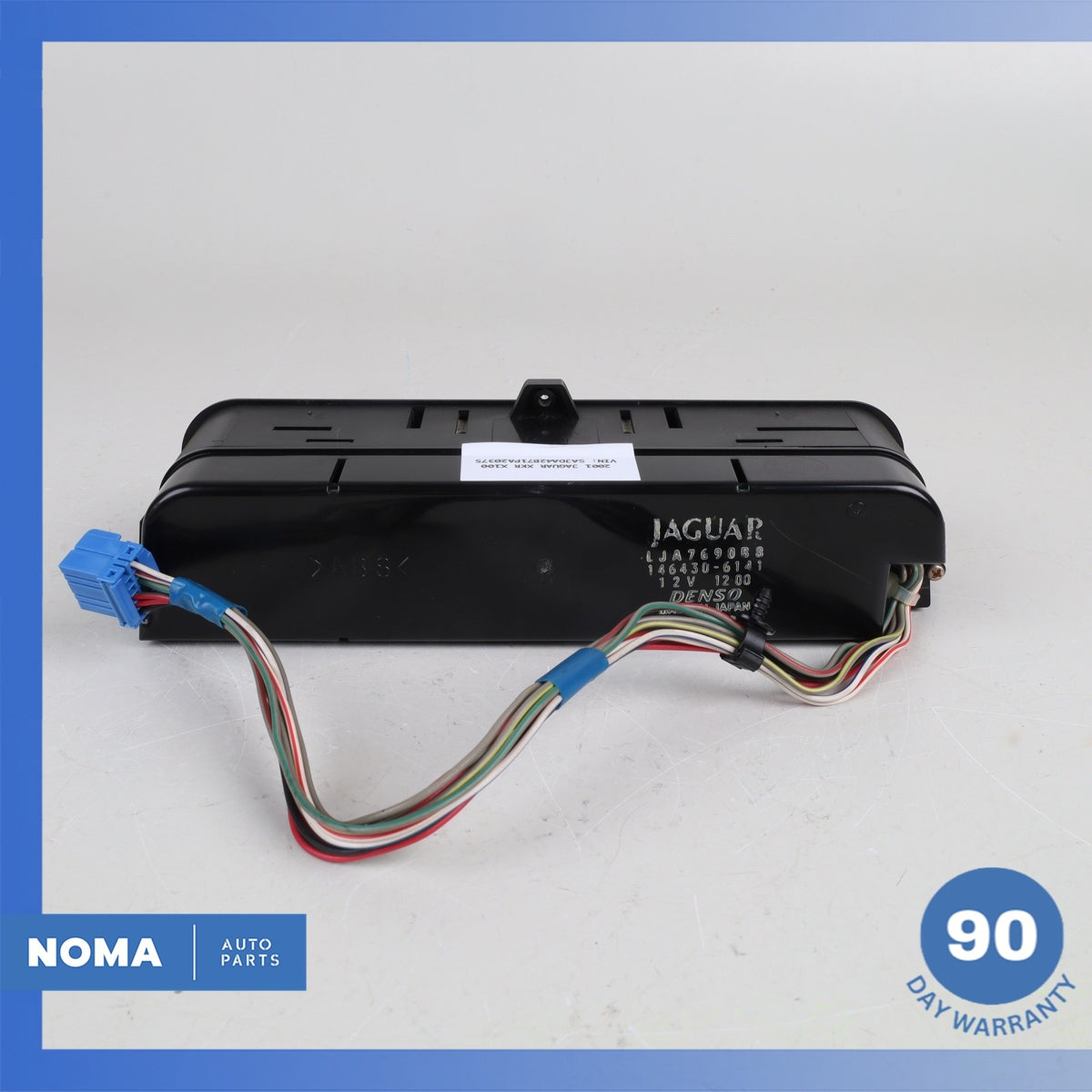 97-06 Jaguar X100 XKR XJ8 AC Climate Temperature Control Panel LJA7690BB OEM 82k - photo 7