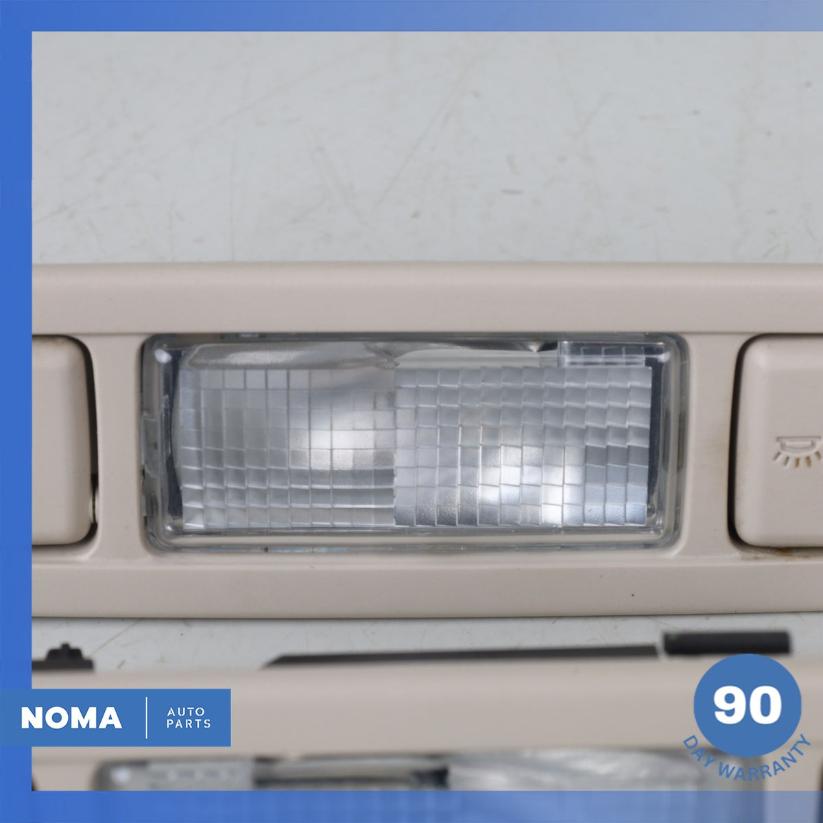 14-19 Range Rover Evoque L538 Rear Left & Right Dome Light Lamp Set Beige OEM - photo 6