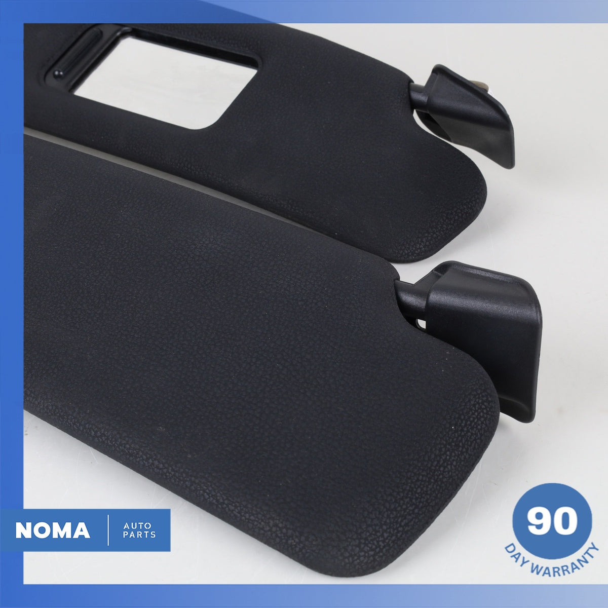03-08 BMW E85 Z4 Left & Right Side Sunvisor sun Visor Set Black OEM - photo 7