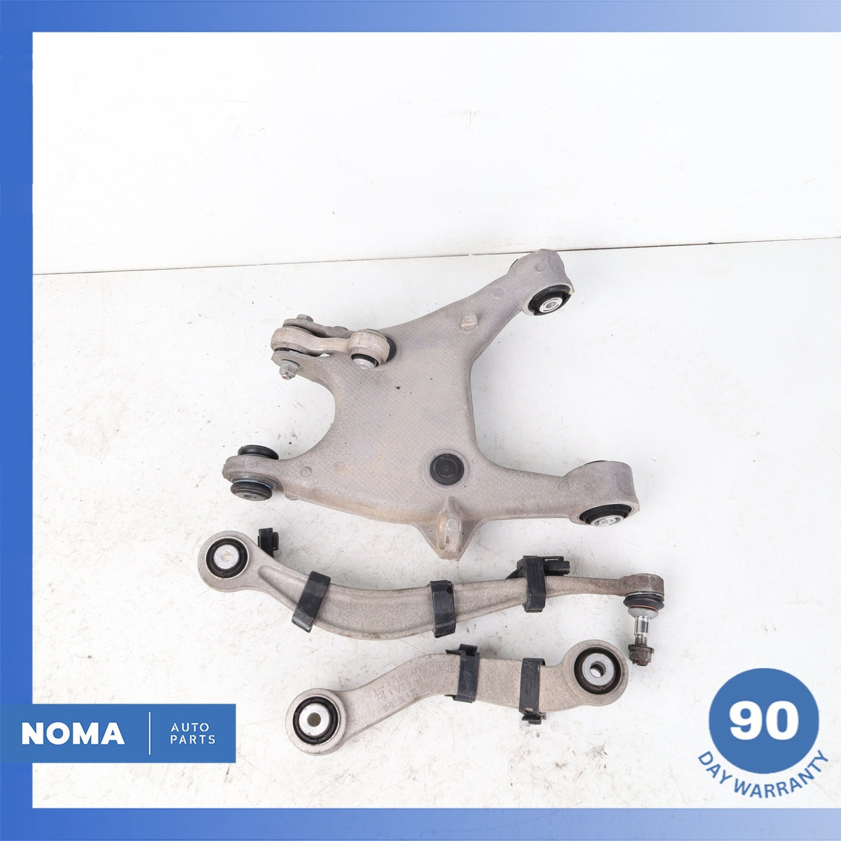 09-19 BMW F10 528i 550i ActiveHybrid 5 740i Rear Left Control Arm Set OEM - photo 12