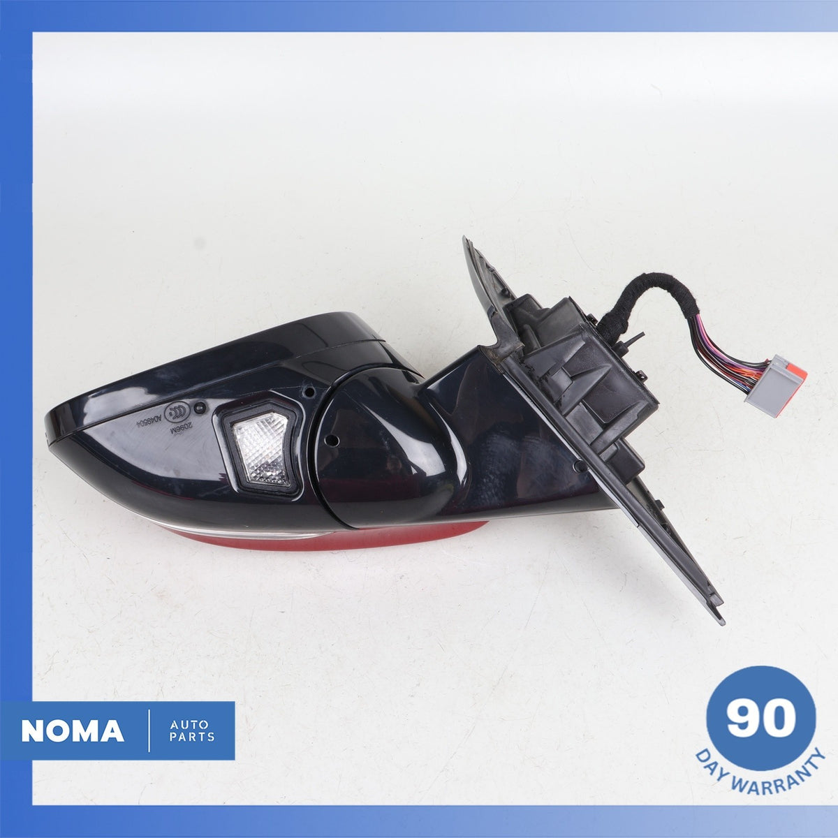 17-19 Jaguar X760 XE Left Rear View Door Mirror Red GX7317E699FA OEM 61k - photo 14