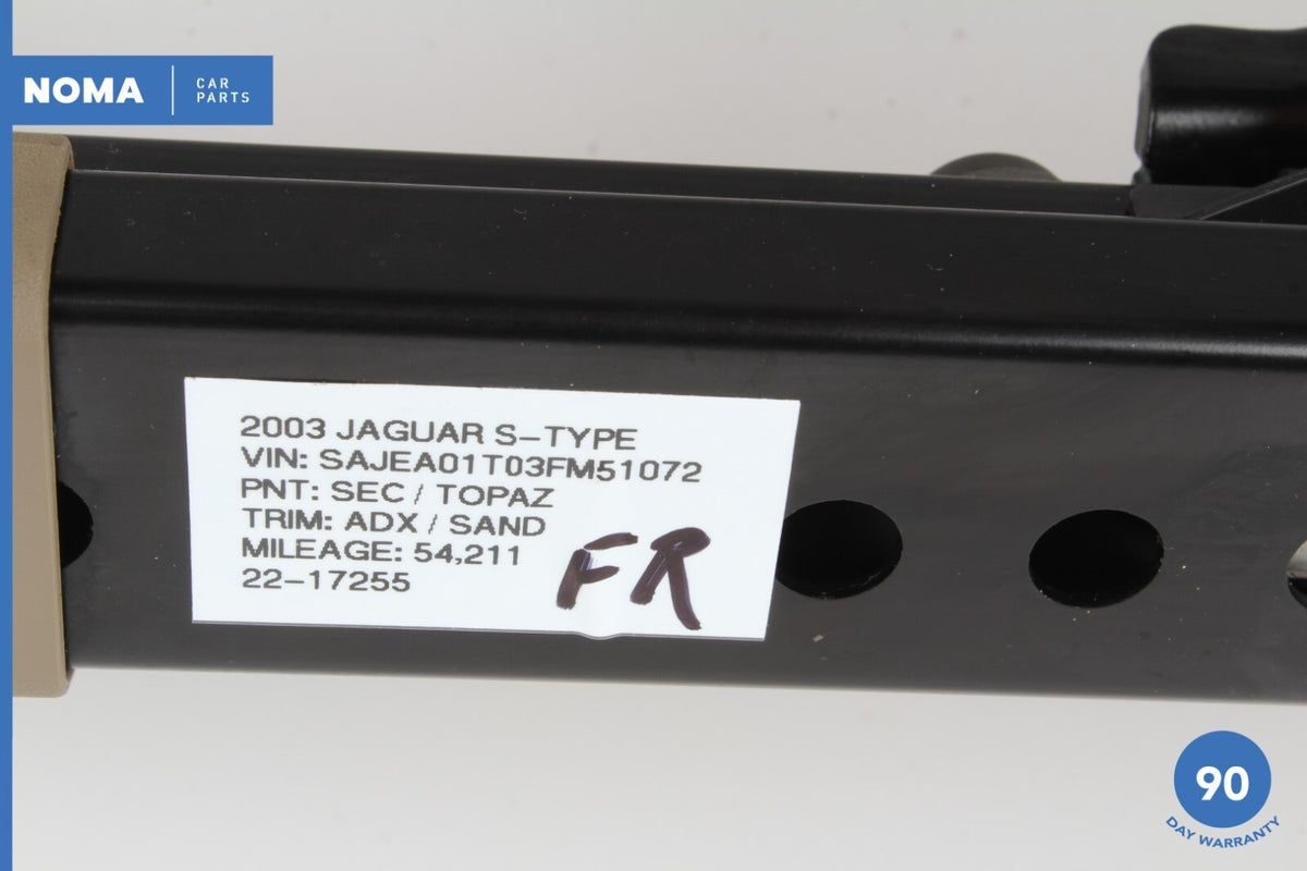 03-04 Jaguar S-Type X204 Front Right Side Seat Slide Rail Track Motor OEM - photo 12