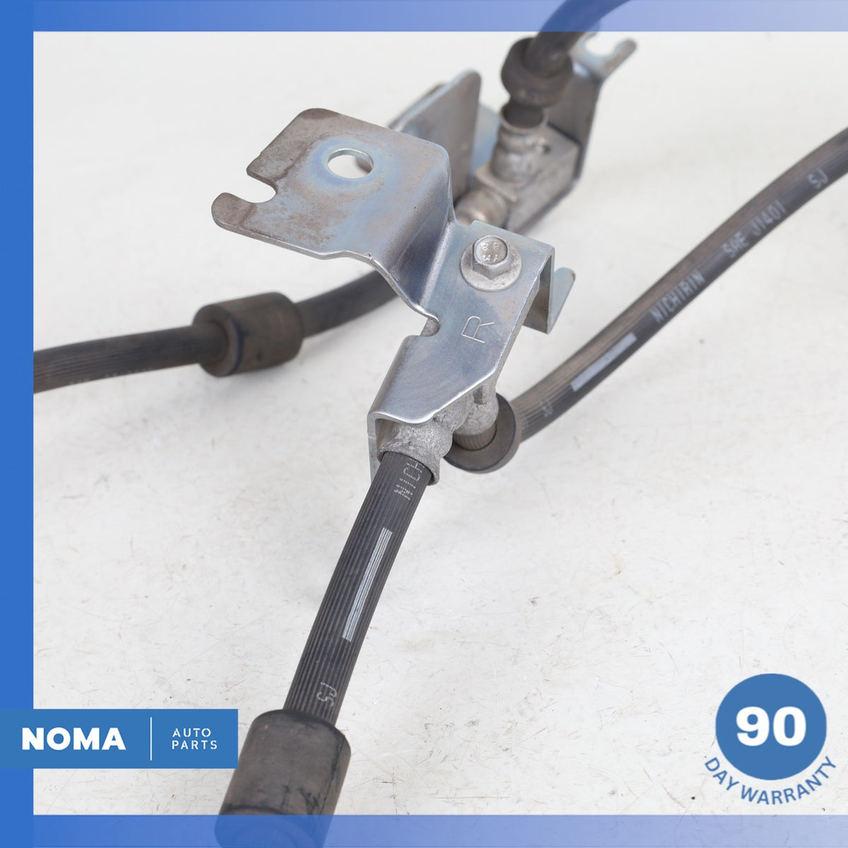 13-17 LR Range Rover Sport L494 Front Left & Right Brake Hydraulic Hose Set OEM - photo 6