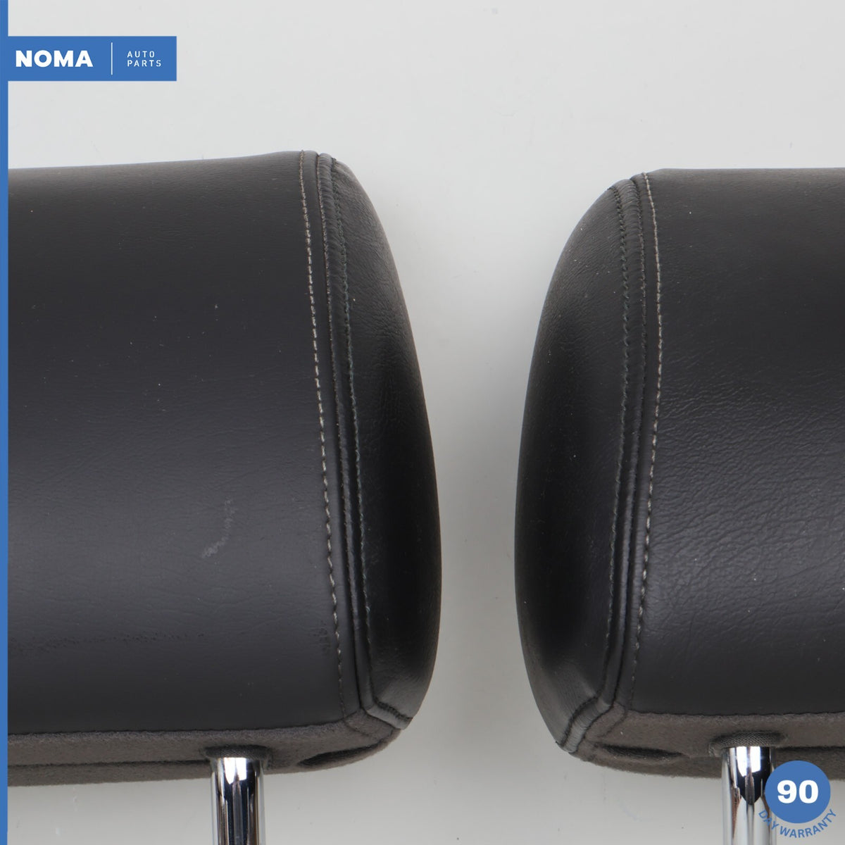 04-05 Jaguar X350 XJR XJ8 Rear Right & Left Seat Headrest Head Rest Set OEM - photo 11