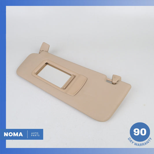 BMW F25 X3 Left Driver Side Sunvisor Sun Visor Beige OEM - photo 1