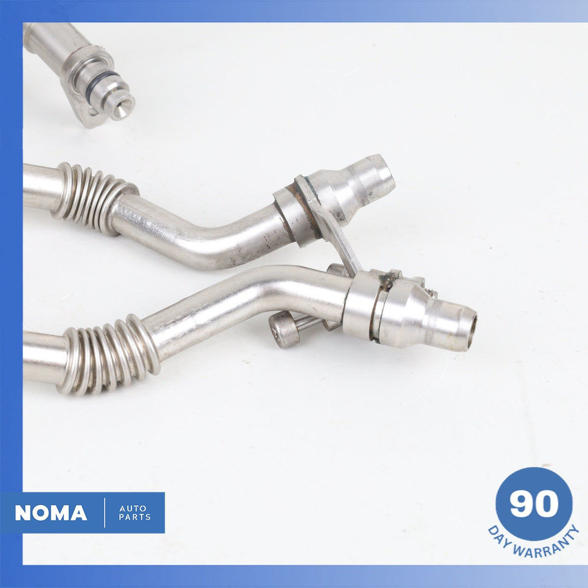 BMW F02 750i 650i N63B44 4.4L V8 Engine Turbocharger Oil Pipe Line Set OEM - photo 15