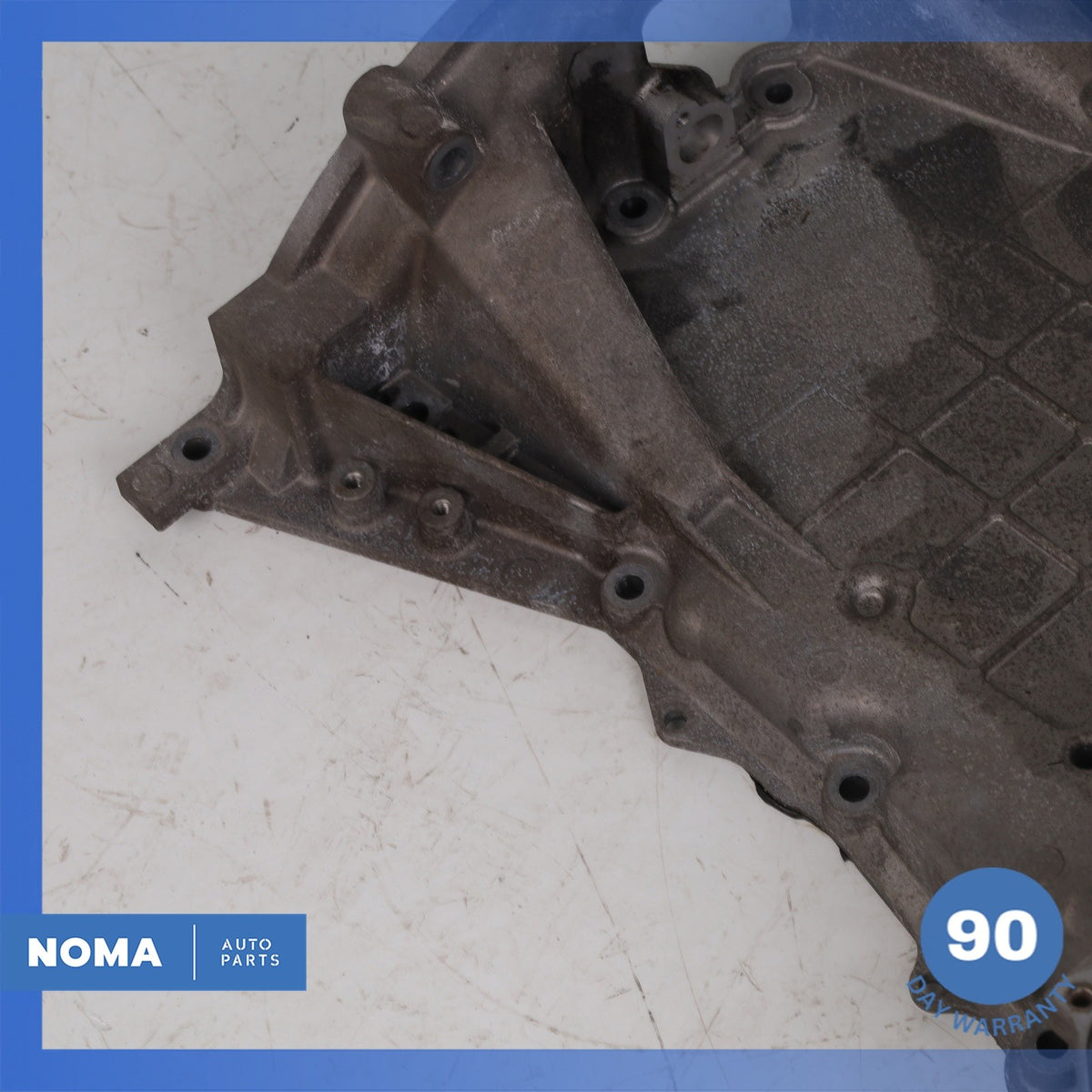 03-10 Jaguar X350 XJ8 S-Type 4.2L Engine Upper Oil Pan Sump 2W936C674DB OEM - photo 5