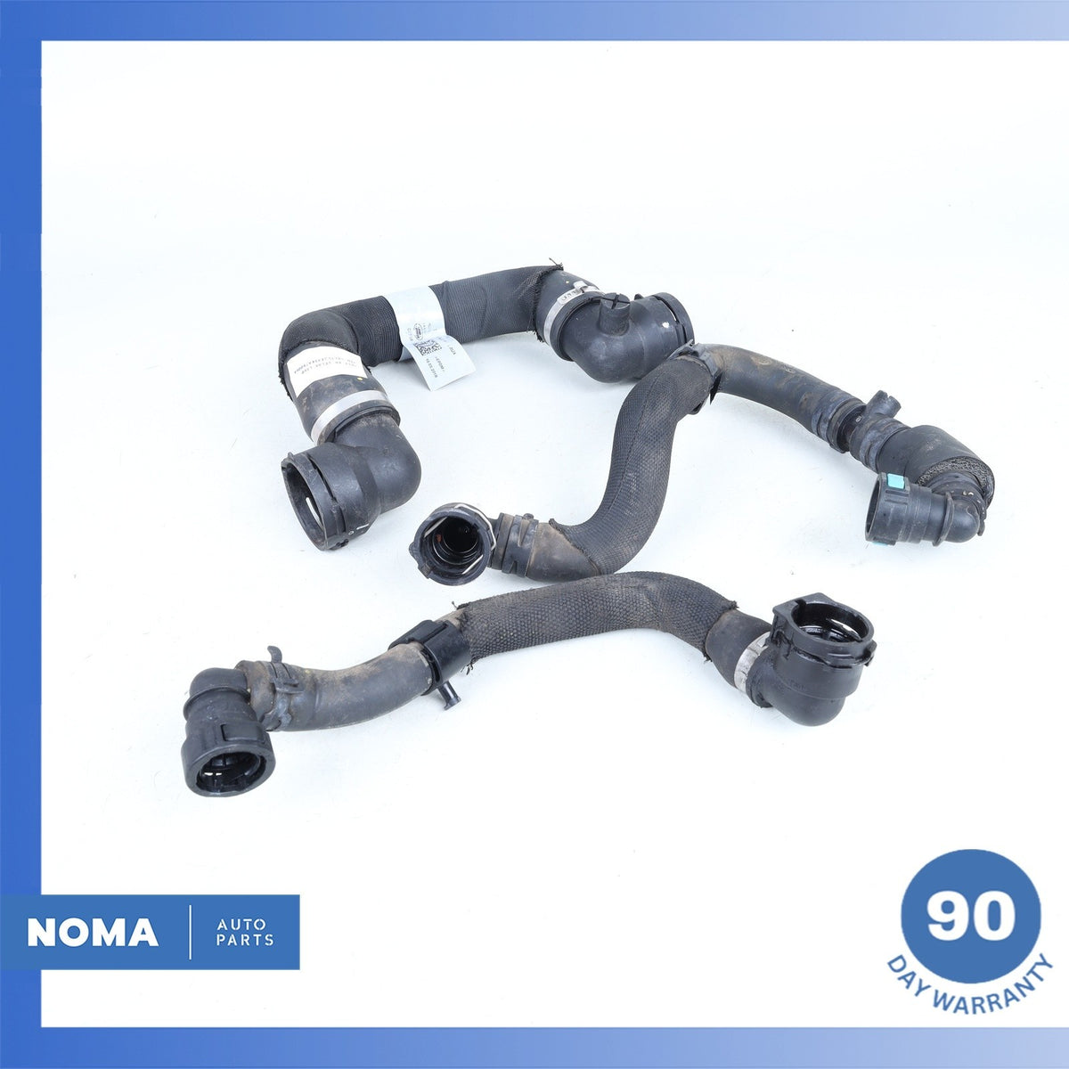 LR Range Rover Velar L560 2.0L Engine Radiator Oil Cooler Hose Set OEM - photo 1