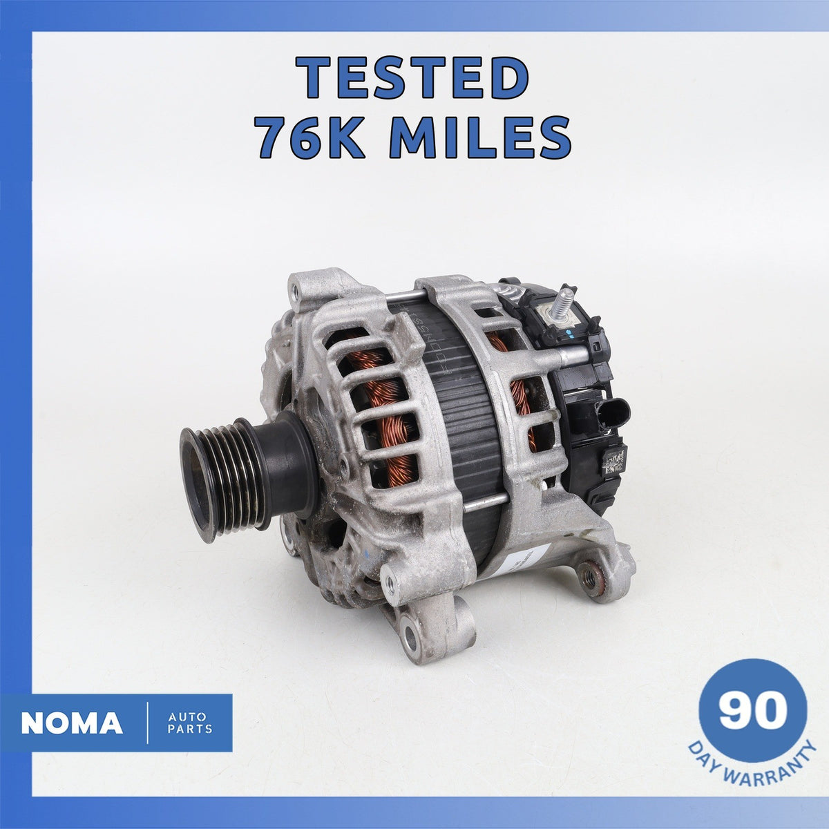 16-20 BMW G12 740i X3 530i X4 Engine Motor Generator Alternator 8571358 OEM 76k - photo 1