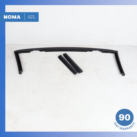 04-10 BMW E64 650i Convertible Windshield Header Weatherstrip Seal Set OEM - photo 1