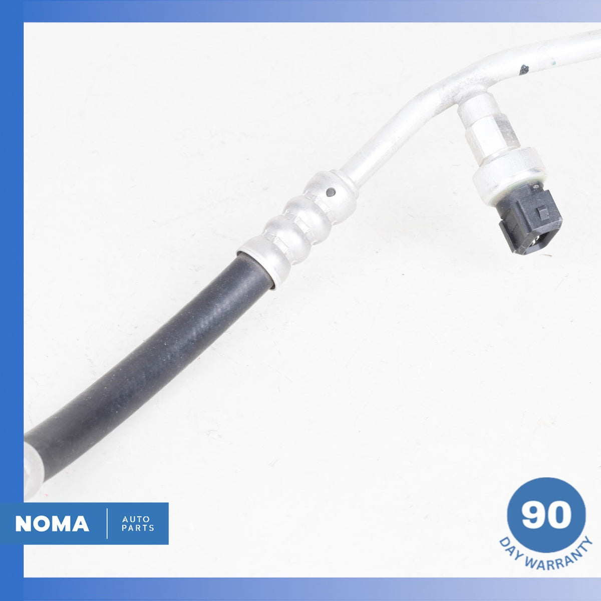 16-19 Jaguar X351 XJL XJR AC A/C Air Conditioning Compressor Hose Line Pipe OEM - photo 12