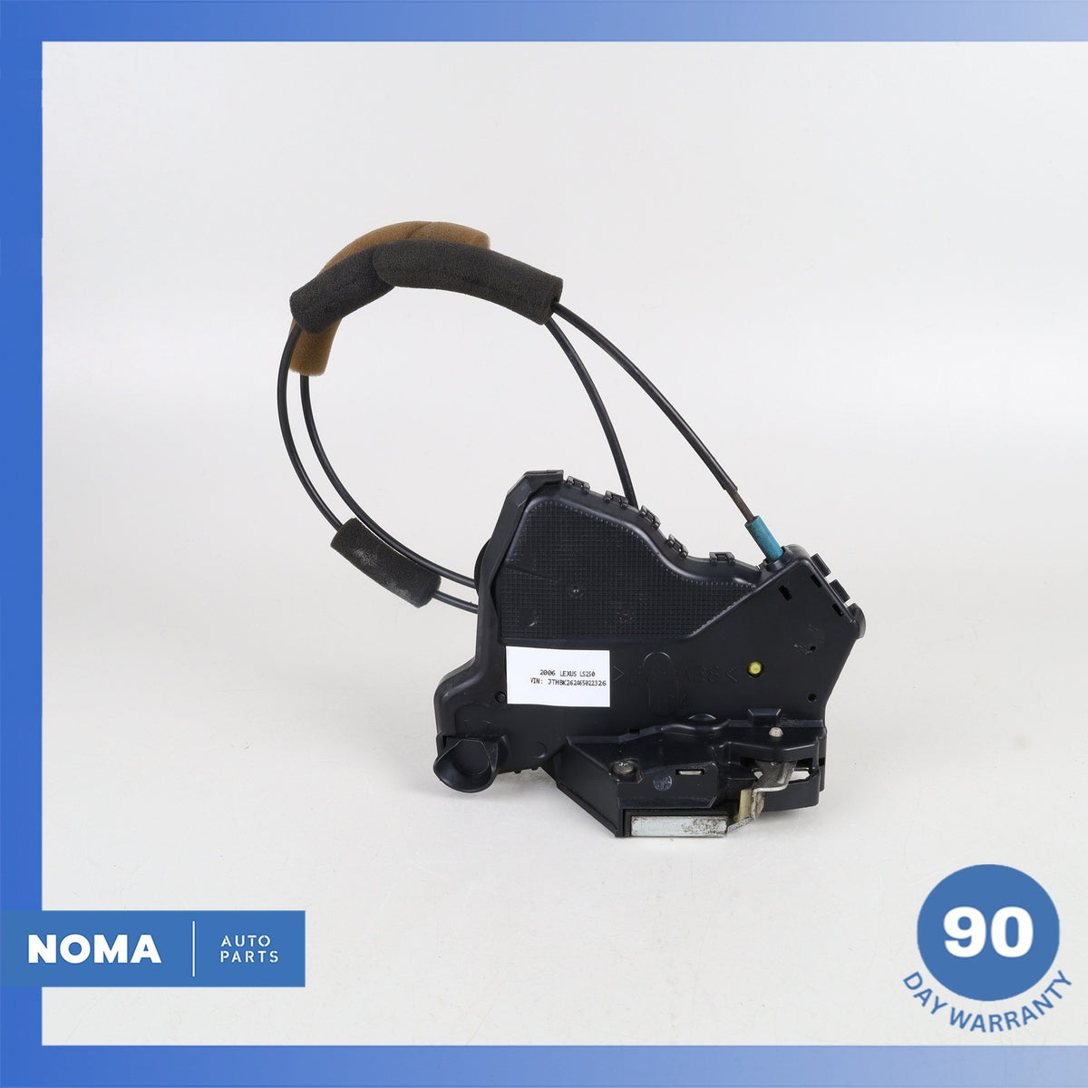 Lexus GSE20R IS250 IS350 IS F Front Right Door Lock Latch Actuator w/ Cable OEM - photo 2