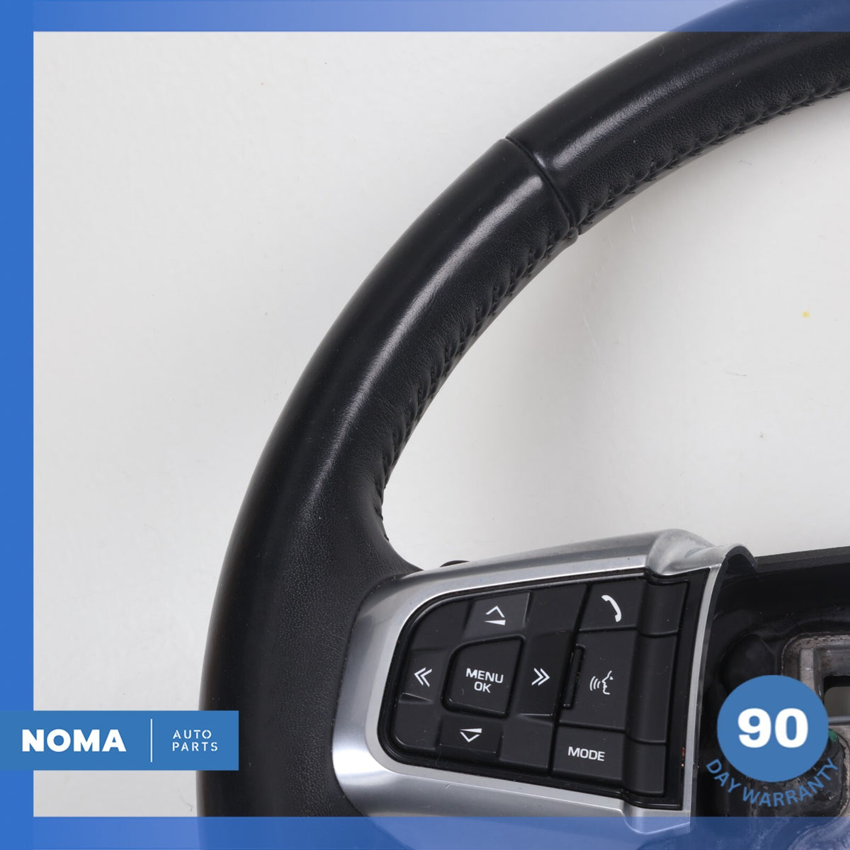 15-19 LR Discovery Sport L550 Heated Steering Wheel w/ Paddle Shifters Black OEM - photo 8