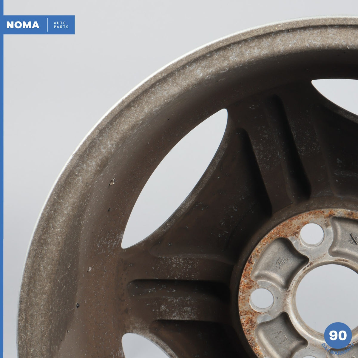 99-00 Lexus LS400 XF20 16x7J Alloy Wheel Road Rim 5 Spoke Type C 42611-50190 OEM - photo 11