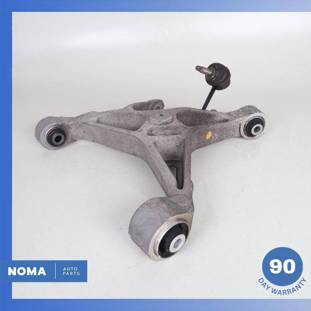 09-19 Jaguar X351 XJ XF XFR Rear Right Side Lower Control Arm w/ Link OEM 71k - photo 2