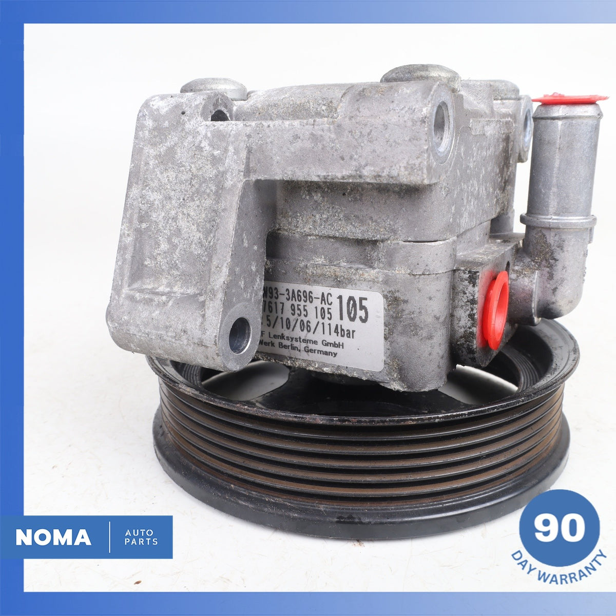 03-10 Jaguar X150 XK XF XJ8 Power Steering Pump Assembly 2W933A696AC OEM - photo 9