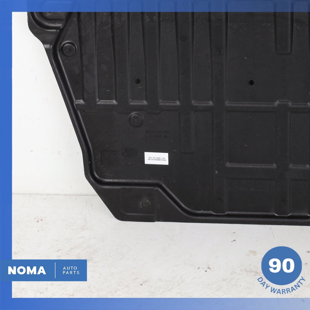 12-19 LR Range Rover Evoque L538 Front Engine Under Splash Shield Cover OEM - photo 10
