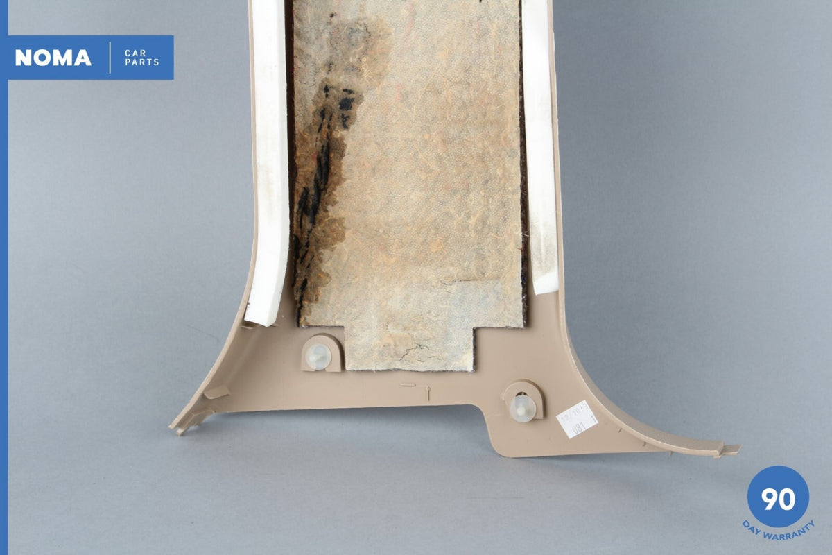 00-06 BMW X5 E53 Left Driver Side Interior Lower B Pillar Trim Panel Beige OEM - photo 8